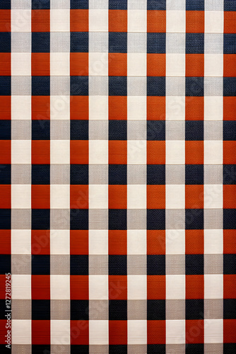 A checkered pattern consisting of small even square fabric graphics poster background