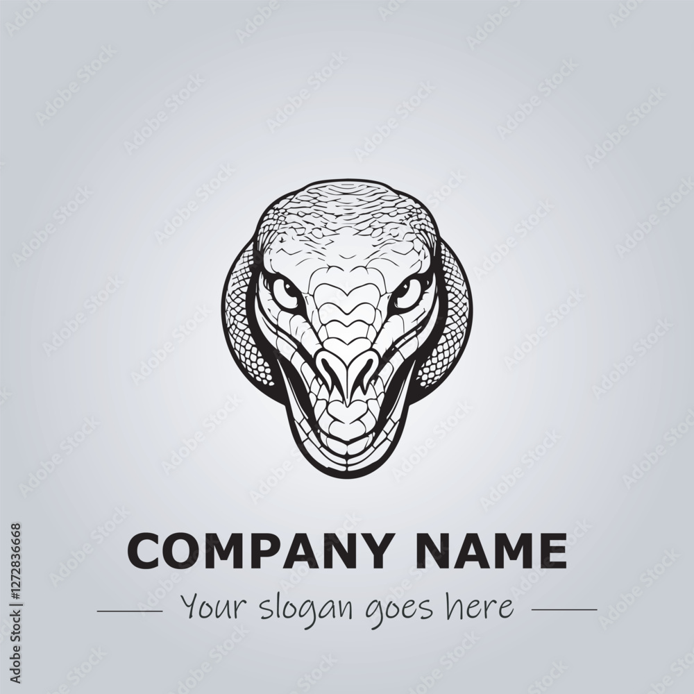 Snake logo company design vector illustration Snake logo company design vector illustration
