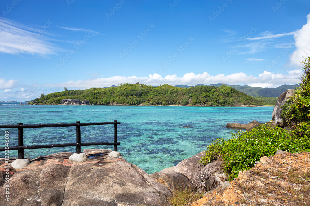 Island Moyenne, Saint Anne Marine National Park Republic of Seychelles, Africa. Island Moyenne, Saint Anne Marine National Park Republic of Seychelles, Africa.