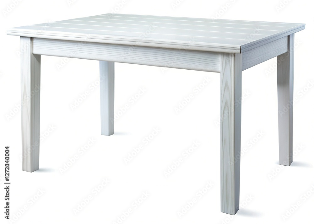 Empty White Wooden Table Isolated on Transparent Background - Perfect for Product Displays Empty White Wooden Table Isolated on Transparent Background - Perfect for Product Displays