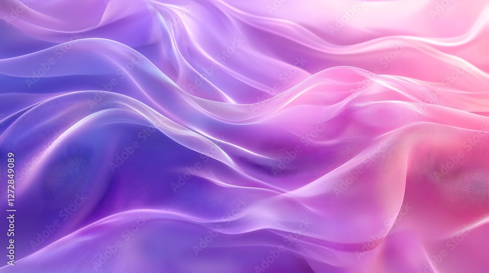 Fototapeta premium Minimalist Soft Gradient Abstract Background with Glowing Light Effects for Branding and Digital Marketing