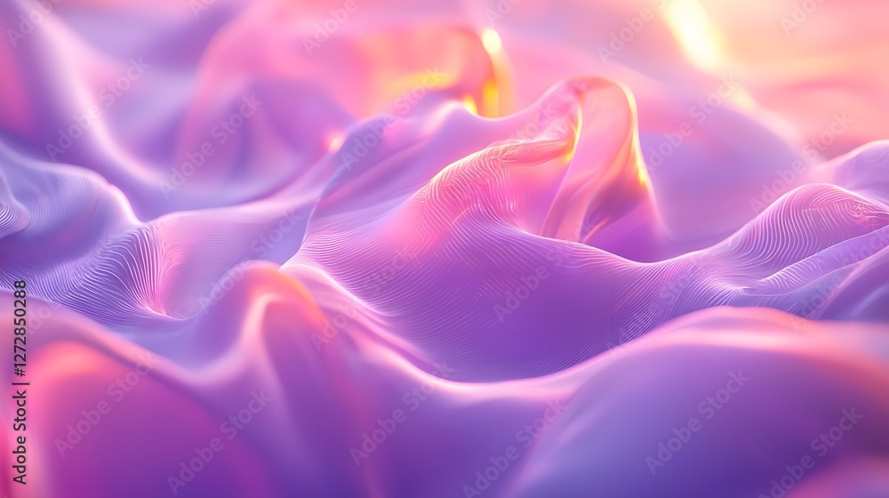 Obraz premium Elegant Minimalist Abstract Background with Soft Pastel Gradients and Subtle Lighting Effects