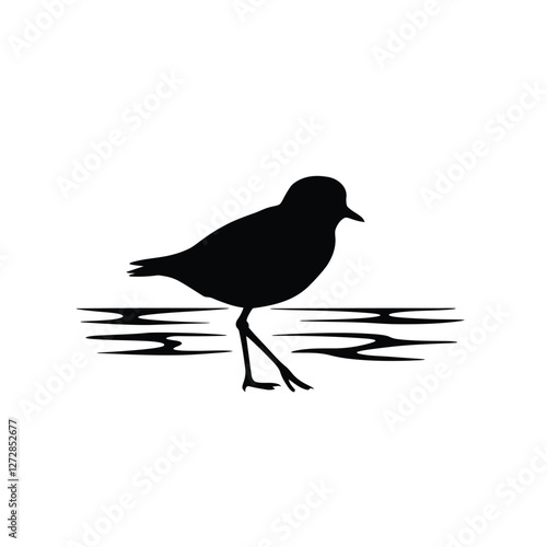 silhouette of a bird on a branch