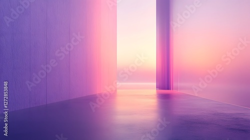 Wallpaper Mural Minimalist Abstract Background with Soft Gradients and Glowing Light Effects for Corporate Branding and Digital Marketing Torontodigital.ca