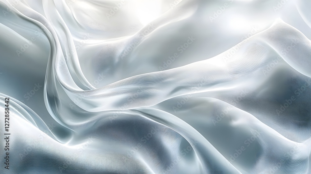 Obraz premium Minimalist Luxury Soft Gradient Monochrome Background for Corporate Branding and Presentations