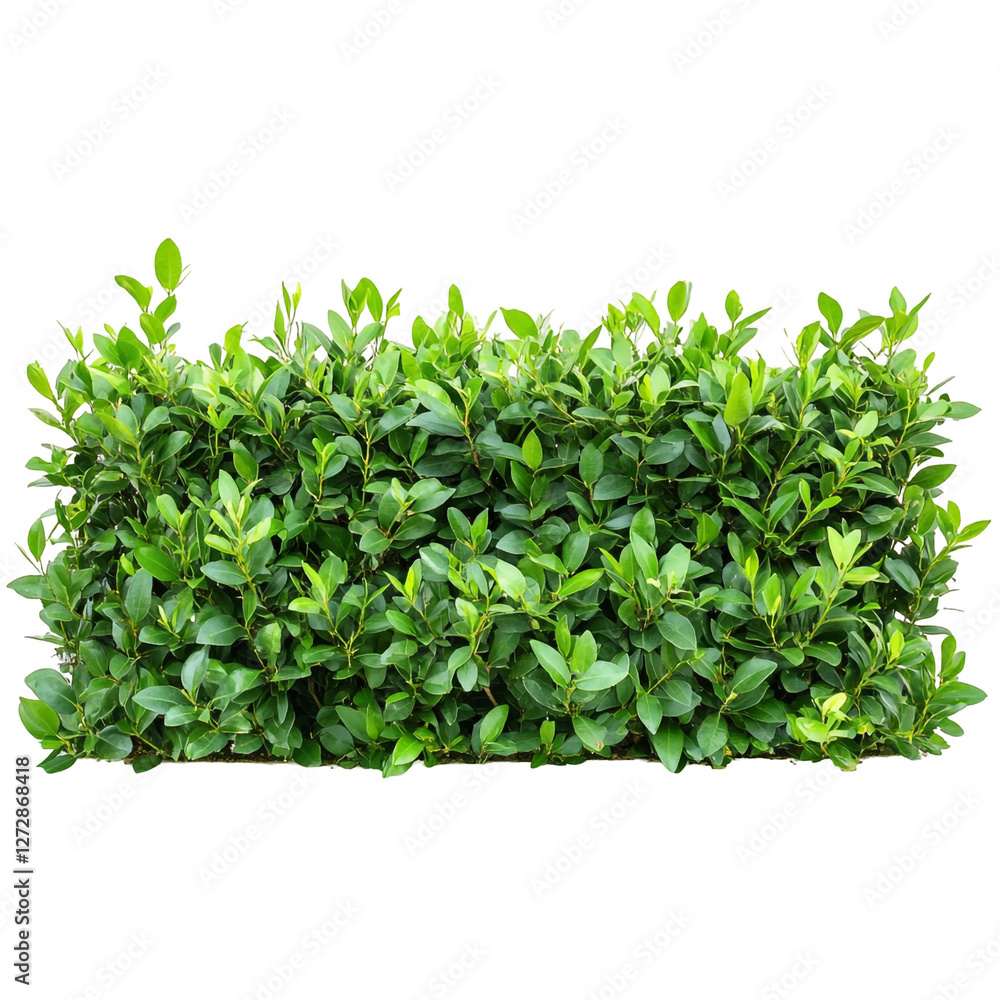 Lush Green Hedge Natural Greenery vibrant foliage Lush Green Hedge Natural Greenery vibrant foliage