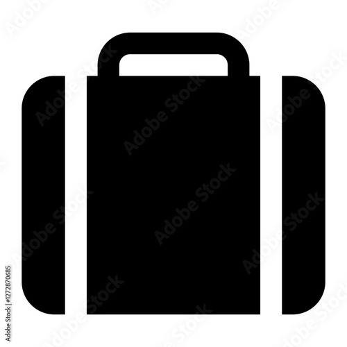 suitcase icon for illustration