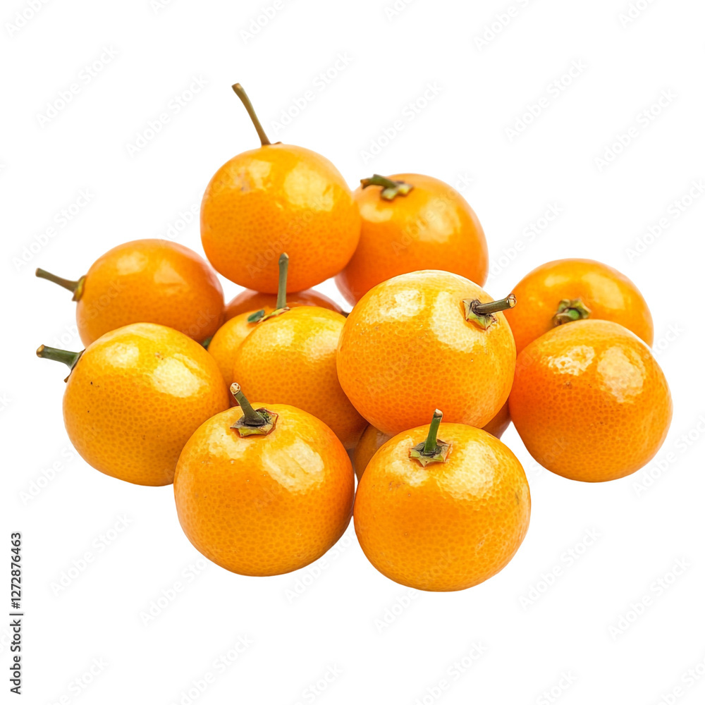 Kumquats a Pile of Ripe Citrus Fruit, Kumquats a Pile of Ripe Citrus Fruit,