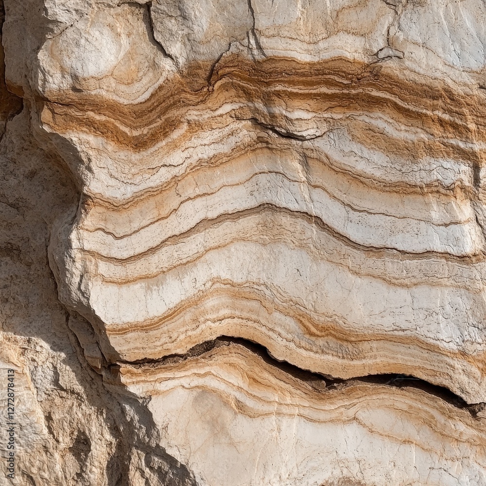 Striking Natural Rock Formation with Layered Textures and Earthy Tones Capturing the Beauty of Geological Processes in a Timeless Landscape Striking Natural Rock Formation with Layered Textures and Earthy Tones Capturing the Beauty of Geological Processes in a Timeless Landscape
