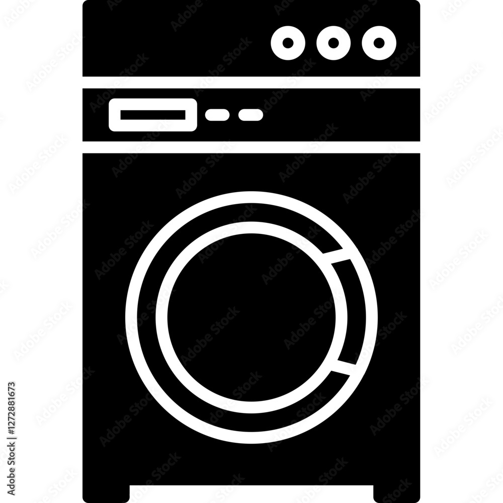 Washing Machine Icon Washing Machine Icon