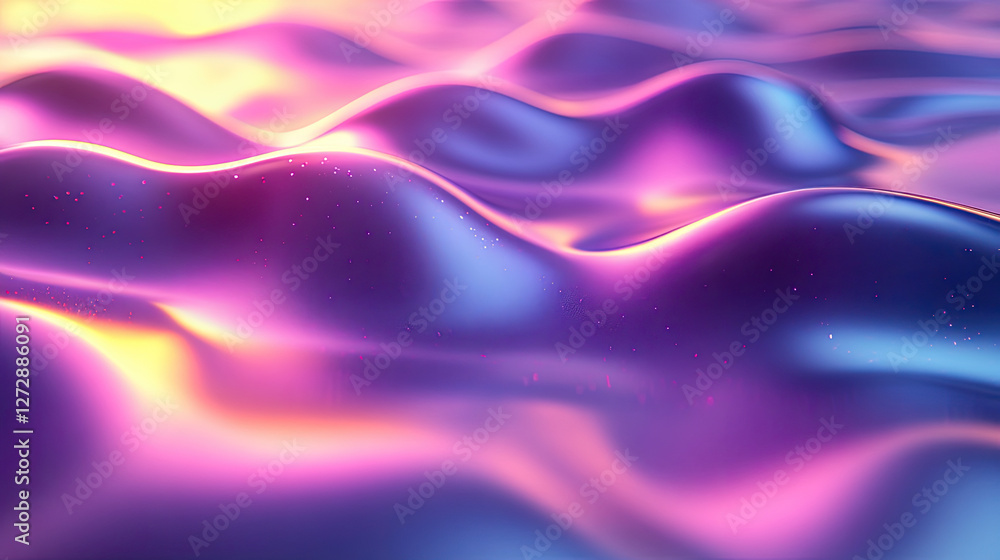 Obraz premium abstract purple background with waves