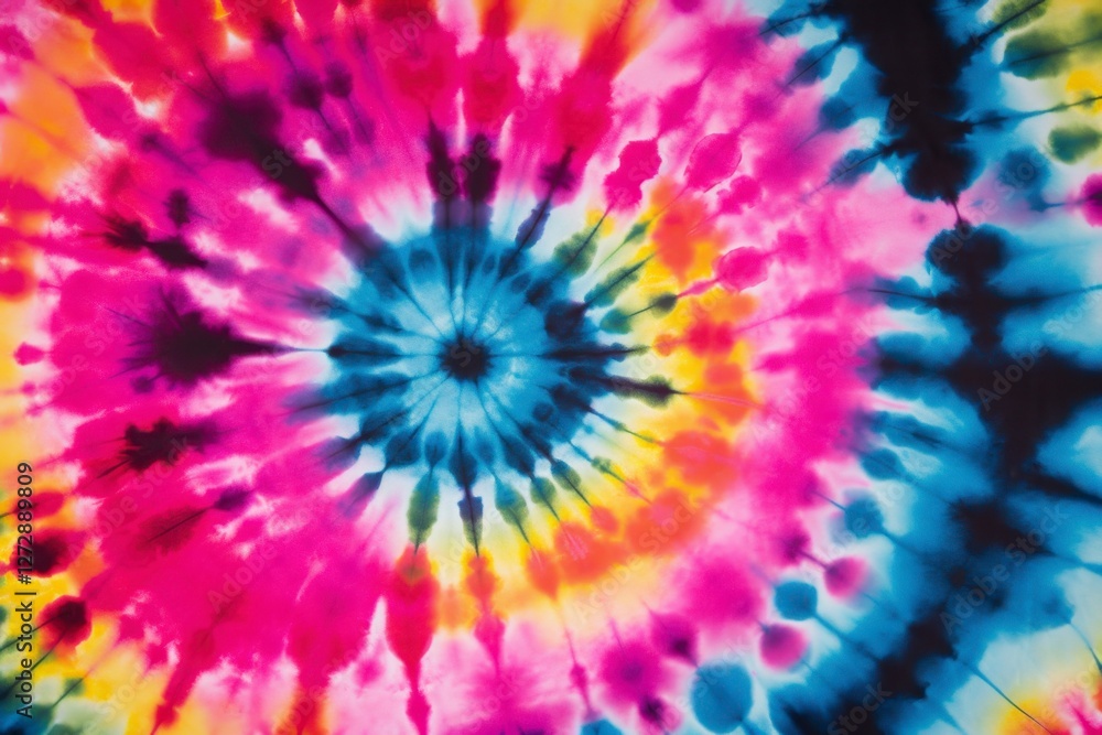 Vibrant Tie-Dye Swirl Pattern in Bright Colors for Artistic Projects Vibrant Tie-Dye Swirl Pattern in Bright Colors for Artistic Projects