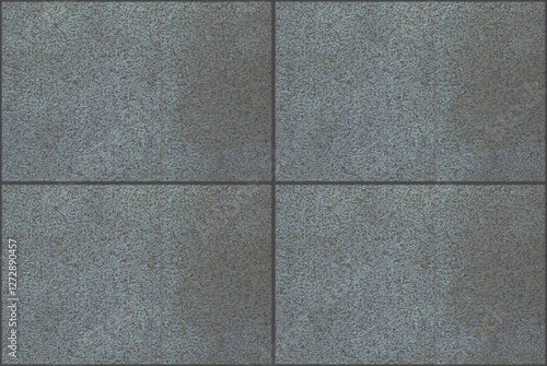 Wallpaper Mural Quartz black and white square seamless ceramic mosaic tile and pattern useful as background or texture Torontodigital.ca