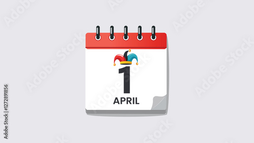 April Fool’s Day Calendar Icon