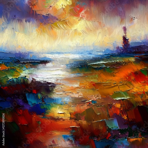 Expressionism Landscapes Backgrounds