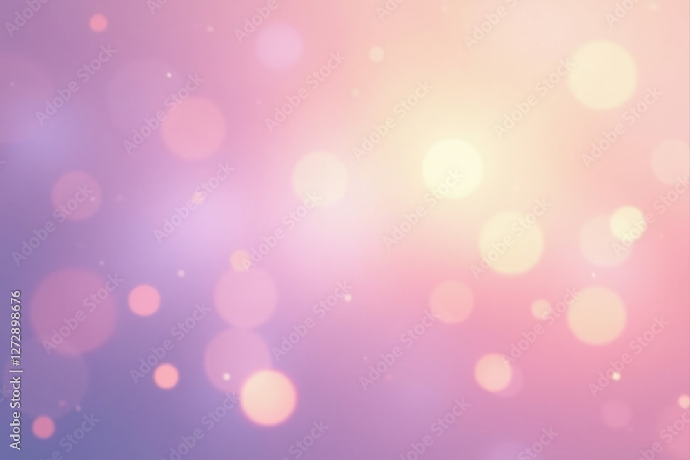 Abstract Pastel Bokeh Background with Soft Light Effects and Gentle Color Gradation Abstract Pastel Bokeh Background with Soft Light Effects and Gentle Color Gradation