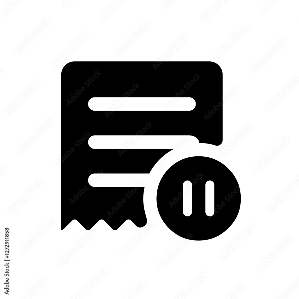 Receipt Pause Icon
Receipt Pause Icon