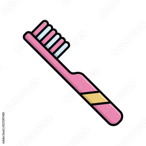 toothbrush icon vector design template simple and clean