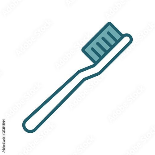 toothbrush icon vector design template simple and clean