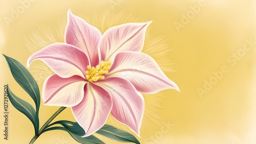 bouquet of pink lilies