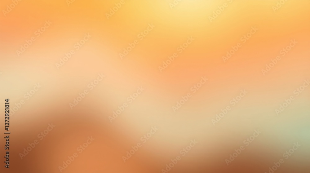 Fototapeta premium Abstract Sunset with Soft Gradient and Warm Tones – Serene Digital Art
