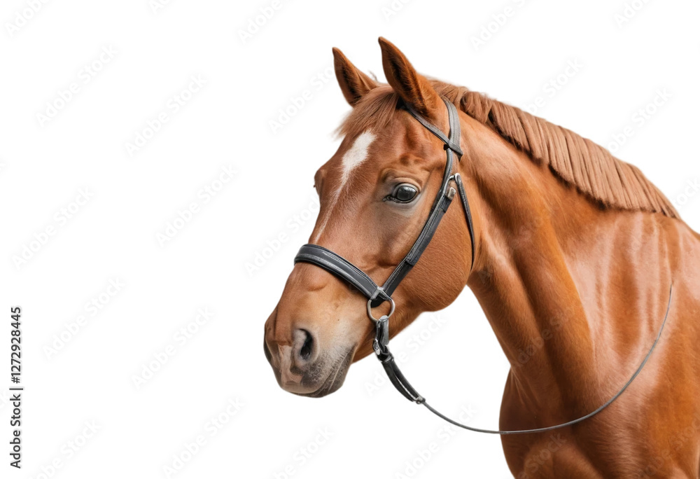 Naklejka premium horse isolated on transparent background