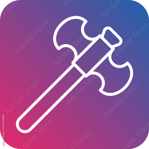 Viking Axe Icon Style