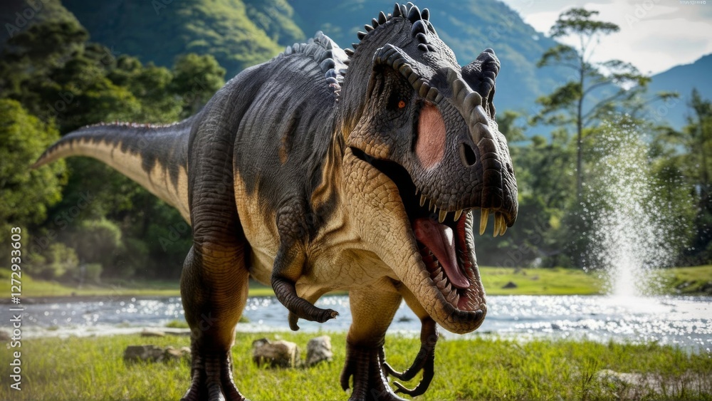 Fototapeta premium Predatory dinosaur