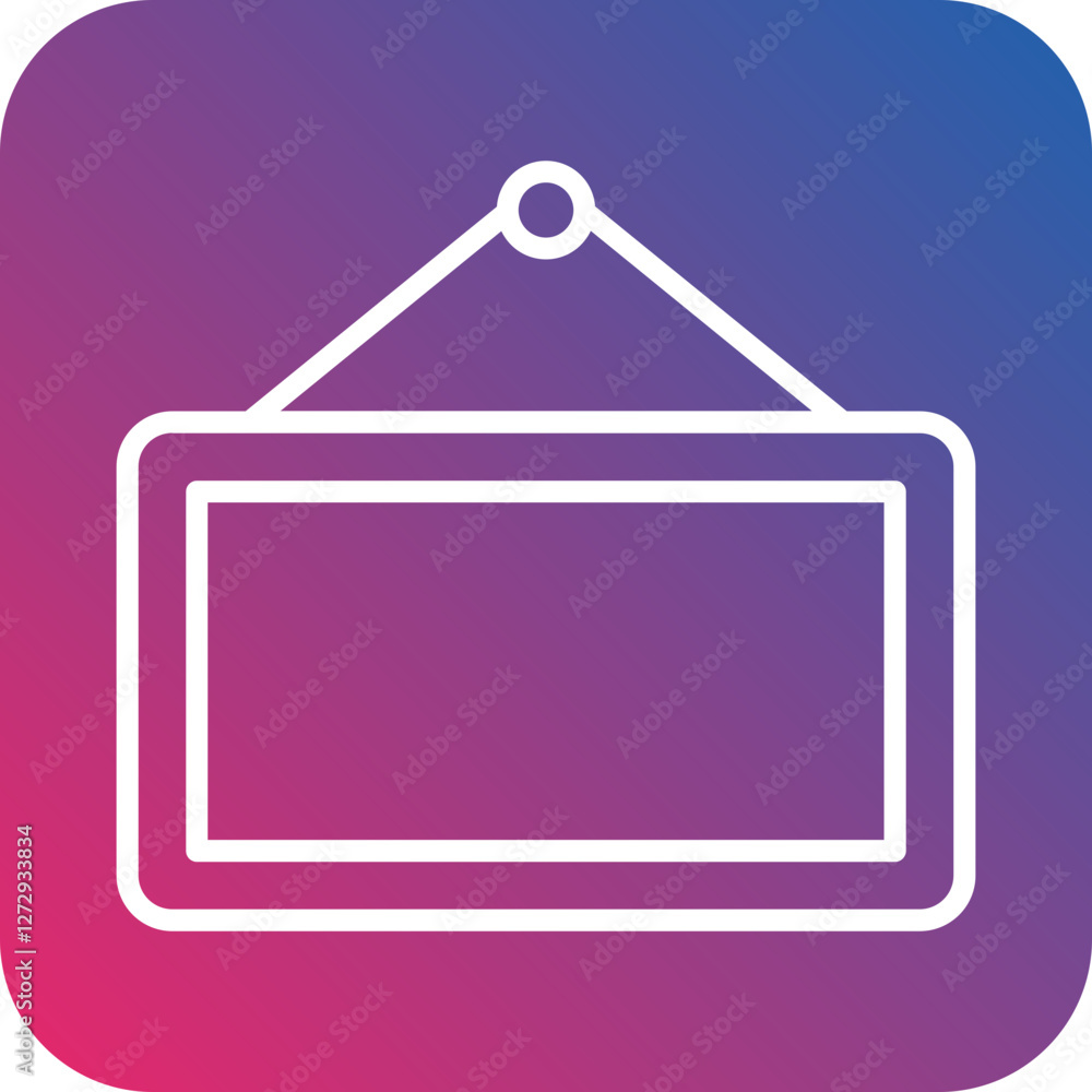 Cafe Open Sign Icon Style Cafe Open Sign Icon Style