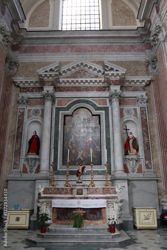Napoli - Cappellone di Santa Lucia nella Basilica di San Giovanni