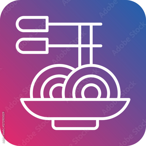 Pad Thai Icon Style