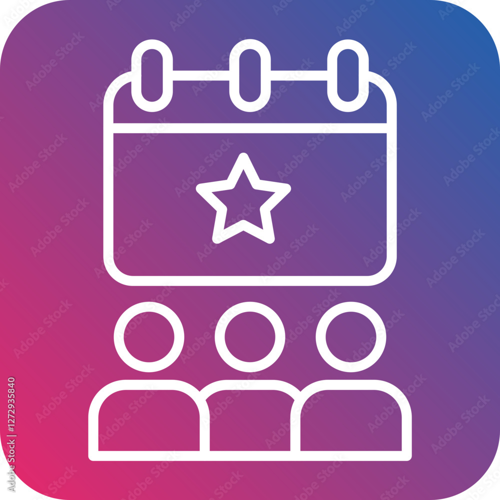 Event Organization Icon Style Event Organization Icon Style