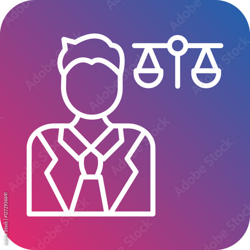 Defendant Male Icon Style
