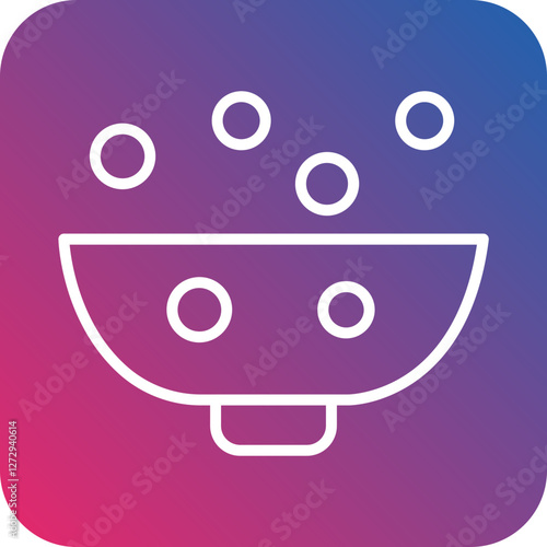 Evaporating Dish Icon Style