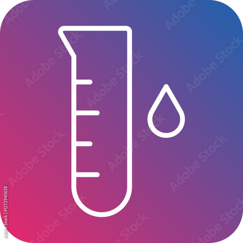 Graduated Cylinder Icon Style