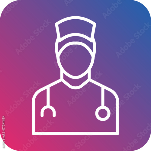 Ophthalmologist Male Icon Style