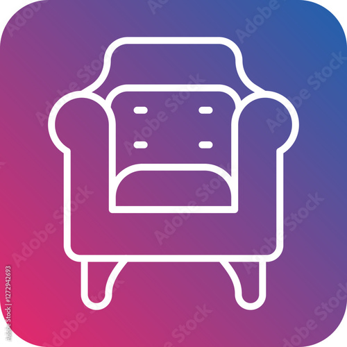 Armchair Icon Style