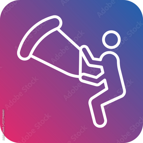 Kitesurfing Icon Style