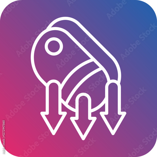 Reduced Meat Consumption Icon Style