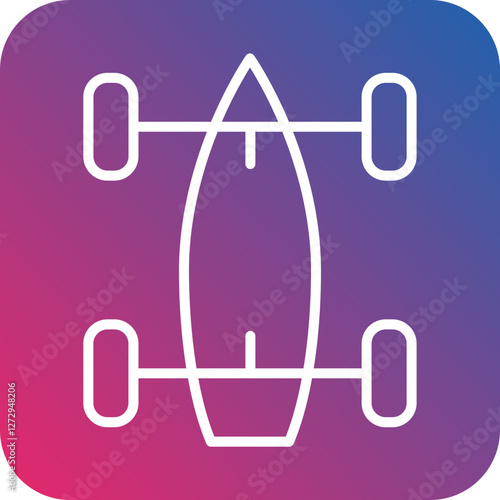 Longboard Icon Style