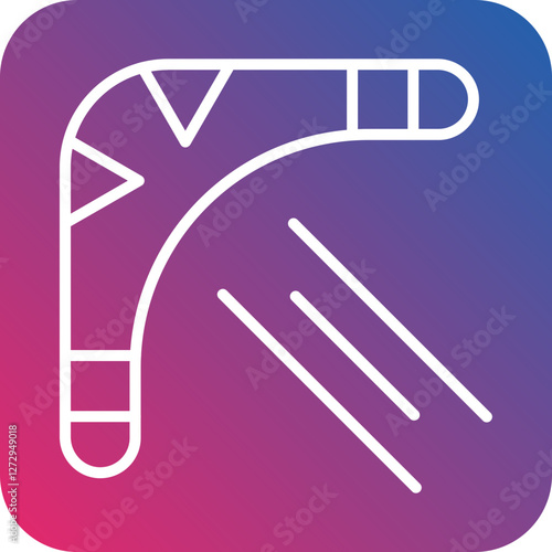Boomerang Icon Style