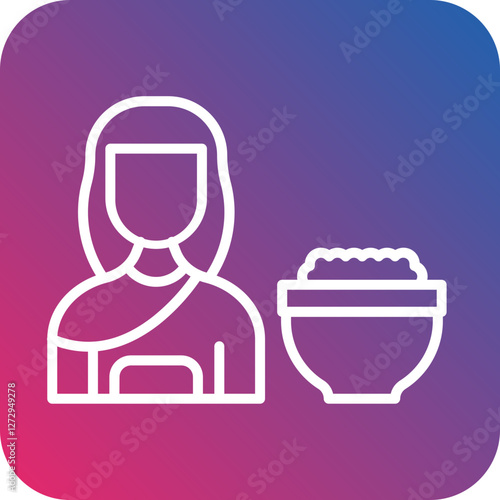 Gatherer Female Icon Style