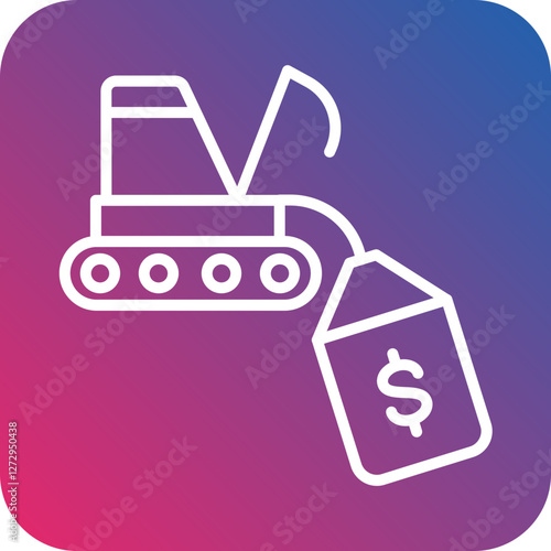 Equipment Lease Icon Style
