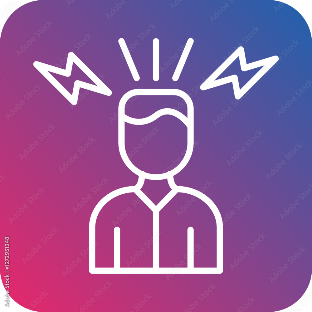 Stress Icon Style Stress Icon Style