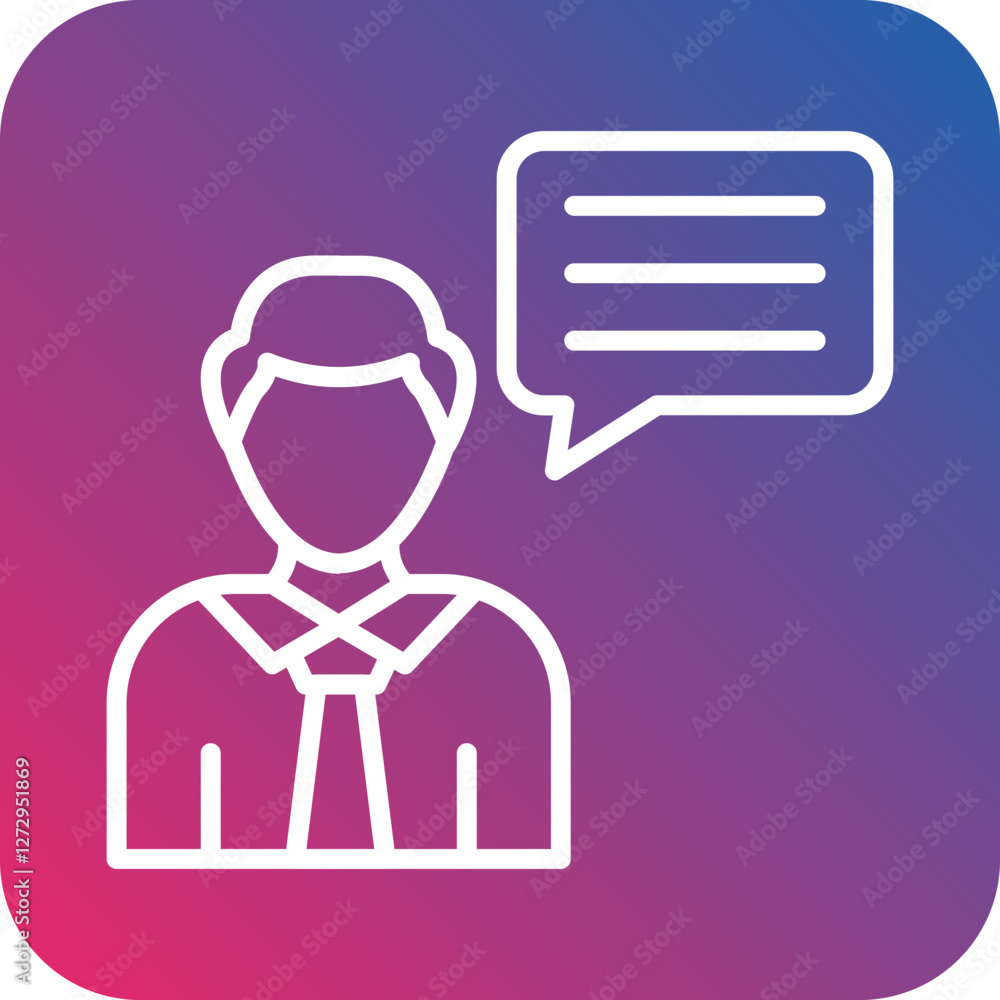 Consulting Icon Style Consulting Icon Style