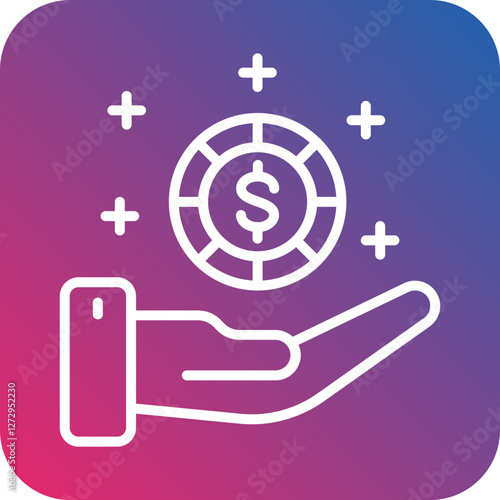 Making Money Icon Style