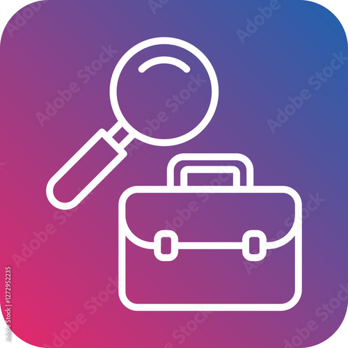 Job Searching Icon Style