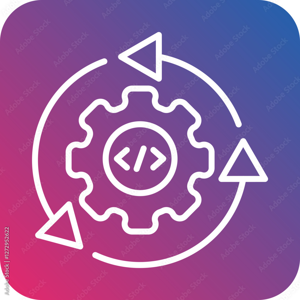 Continuous Integration Icon Style Continuous Integration Icon Style