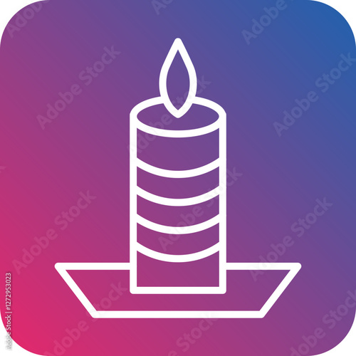 Candle Icon Style