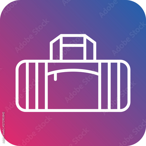 Sport Bag Icon Style